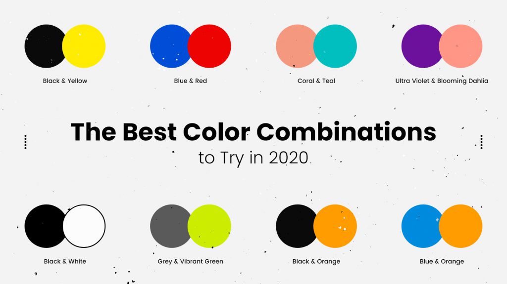 بهترین ترکیب رنگ‌ها در سال 2020